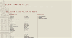 Desktop Screenshot of ceuleersvandevelde.com