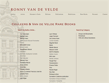 Tablet Screenshot of ceuleersvandevelde.com